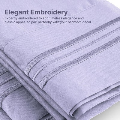 Lavender Queen Deep Pocket Microfiber Bed Sheet Set