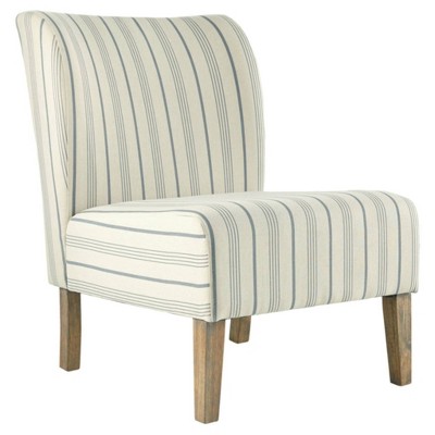 Triptis Accent Chair Cream/Blue - Signature Design by Ashley