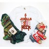 Simply Sage Market Women's Jingle Bell Rock Checkered Long Sleeve Garment Dyed Tee - 3 of 4