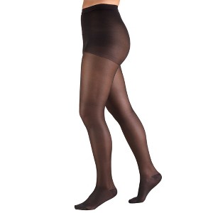 Truform 15-20 mmHg Compression Pantyhose, Sheer 20 Denier Women's Shaping Tights - 1 of 4