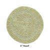 Lux Premium 100% Cotton Ultra-Soft Reversible Bathroom Rug-Durable Tufted Weave, Highly Absorbent Solid Pattern for Multipurpose use - 3 of 4