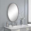 Uttermost Sherise Brushed Nickel Oval Mirror - image 4 of 4