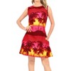 HAPPY BAY Women's Vacation Beachwear Mini Dress Wrap Summer Loose Swimwear Bathing Suit Cover Ups for Women - 4 of 4