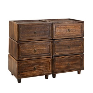 Oddone 2 - Drawer Nightstand Set of 3 With Modular Design | ARTFUL LIVING DESIGN - 1 of 4