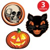 Beistle Plastic Vintage Halloween Cutouts, 10"-12", (3/Pkg) Multicolored - 4 of 4
