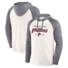 MLB Philadelphia Phillies Men's White Long Sleeve Lightweight Bi-Blend Hooded Sweatshirt - 3 of 3