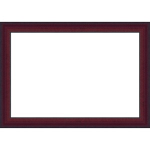 Amanti Art Canterbury Cherry Framed Magnetic Dry Erase Board - 1 of 4