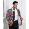 Men's Casual Blazer Sport Coat Slim Fit One Button Suit Lightweight Sport Jacket - 4 of 4