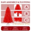 Hyleory Unlit 6ft or 7.5ft Artificial Christmas Tree - 3 of 4