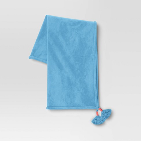 blue throw blanket target