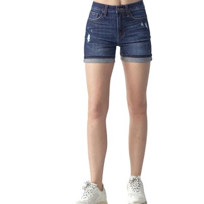 Women's Cuffed Mid-Rise Short - PLUS - RISEN