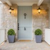 KTMBDW Indoor&Outdoor use 22in Boxwood Double Ball Topiary Trees Faux Topiary Tree for Porch,Home,Garden Decor - 4 of 4