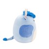 Squishmallows 12" Bermayeh Blue Ball with Fuzzy White Belly and Flower Medium Plush - 4 of 4