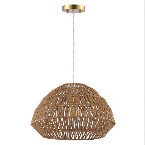 Niamh 16 Inch Pendant - Natural - Safavieh. - image 1 of 4