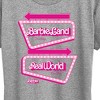 Women's - Barbie - Barbieland Real World This Way Signs Short Sleeve Graphic T-Shirt - 2 of 4