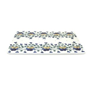 Blue Rose Polish Pottery 58B WR Unikat Cutting Board - 1 of 1
