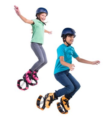 Hearthsong - Jump2it Indoor/outdoor Bouncy Jumping Shoes For Kids With  Non-slip Tread And Removable Liner For Easy Cleaning : Target