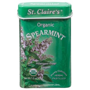 St Claire's Organic Spearmint - Case of 6 - 1.5 oz - 1 of 3