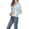 Women's Paisley Vee Top - LABEL+thread - 2 of 4