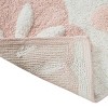 ChicFurnit Bath Rug and Mat Soft Cotton Bath Rug for Comfortable Bathroom Use, Pink, 30"*20"*0.5" - 3 of 4