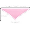 INSPIRE CHIC Shawls and Wraps for Evening Dresses Lace Mesh Fringe Scarves 1Pc - 3 of 4