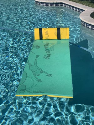  Aqua Lily Pad Tadpole Floating Pool Mat Foam Mattress