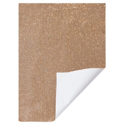 Bright Creations 22000 Pcs Bling Crystal Rhinestone Sheets, 2mm Gem Sticker Adhesives for DIY Arts & Craft, Light Yellow