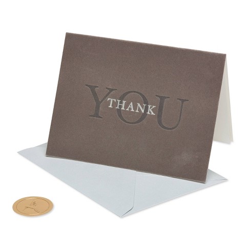 Card Thank You Tiny Arms Trex - Papyrus : Target