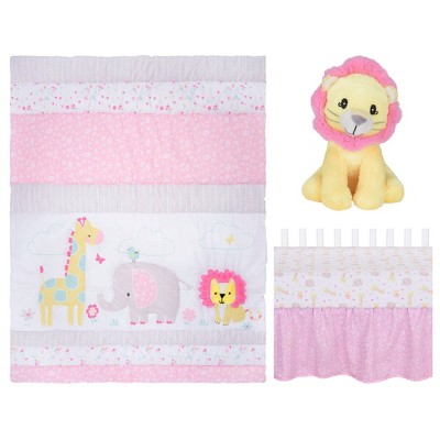 Image of Sammy & Lou Jungle Girl Crib Bedding Set - 4pc