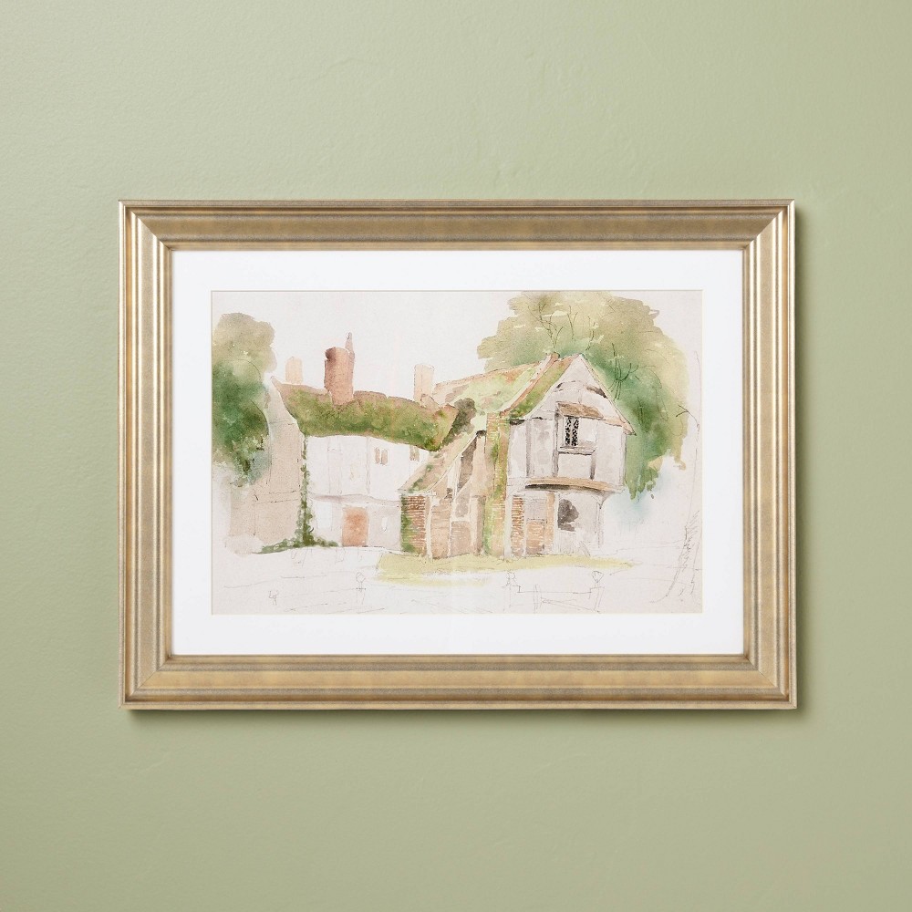 16"x12" Spring Cottage Wall Art - Hearth & Hand™ with Magnolia