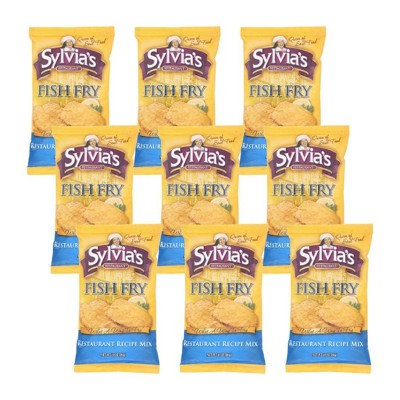 Sylvia's Fish Fry Restaurant Recipe Mix - Case of 9/10 oz