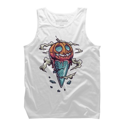 Men's Design By Humans ice cream halloween By onemoredesign Tank Top