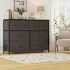 SUGIFT 8 Drawer Dresser Organizer Closet Storage Cabinet with Foldable Fabric Drawer - 2 of 4