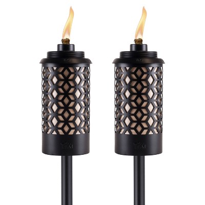 TIKI 65&#34; 2pk Merry Metal Torch_5