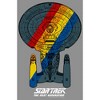 Women's Star Trek: The Next Generation USS Enterprise Rainbow Streak Racerback Tank Top - 2 of 4