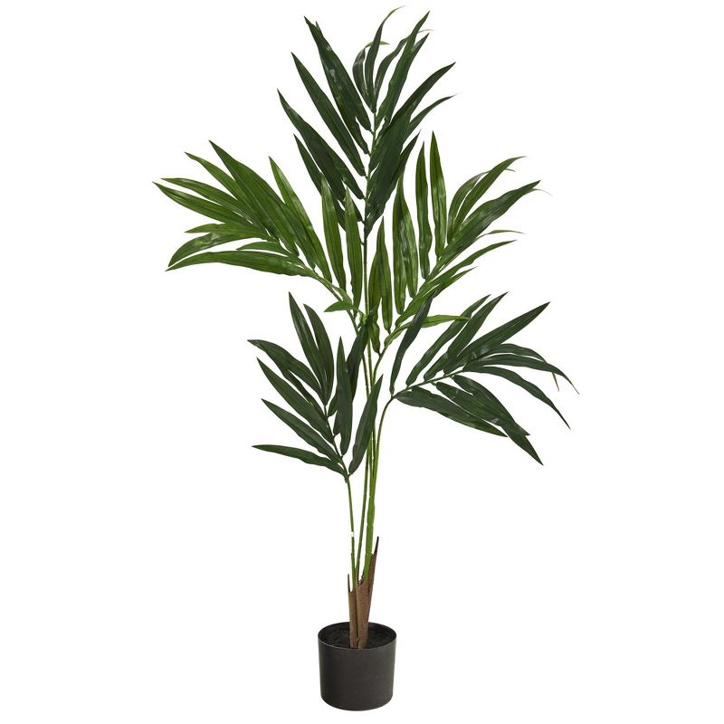 Nearly Natural 4-ft Kentia Artificial Palm Tree, 1 of 5