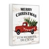 Stupell Industries Christmas Most Wonderful Time Vintage Truck, 11" x 14" - image 3 of 4