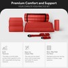 BalanceFrom Fitness 7-Piece Home Gym Yoga Set with 1-Inch Thick Yoga Mat, 2 Yoga Blocks, Mat Towel, Hand Towel, Stretch Strap & Knee Pad - 3 of 4