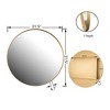 Grungis Wall Mounted Bathroom Storage Cabinet,Medicine Cabinet with Mirror and Adjustable Shelves for Bathroom - 3 of 4