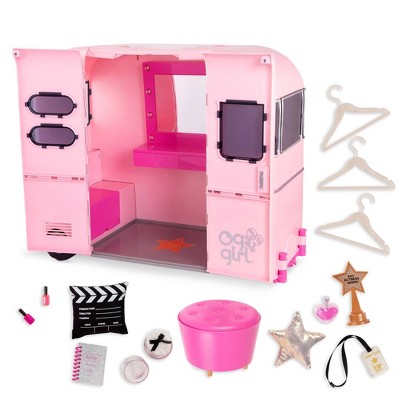 Our Generation Suite Star Movie Trailer with Electronics for 18" Dolls - Pink