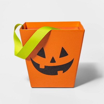 Paper Pumpkin Halloween Decorative Bucket - Hyde & EEK! Boutique™