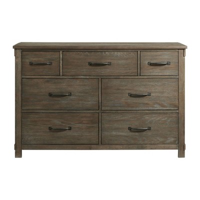 Jack 7 Drawer Dresser Walnut - Picket House Furnishings