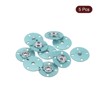 Unique Bargains Alloy Invisible Durable High Hardness Buckle Fasteners Press Studs Buttons 5 Pcs - 3 of 4