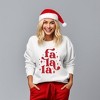 Simply Sage Market Women's Graphic Sweatshirt Whimsical Fa La La - 2 of 4