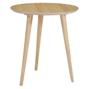 Evie End Table - Wood - Natural Oak - Christopher Knight Home, Natural Brown