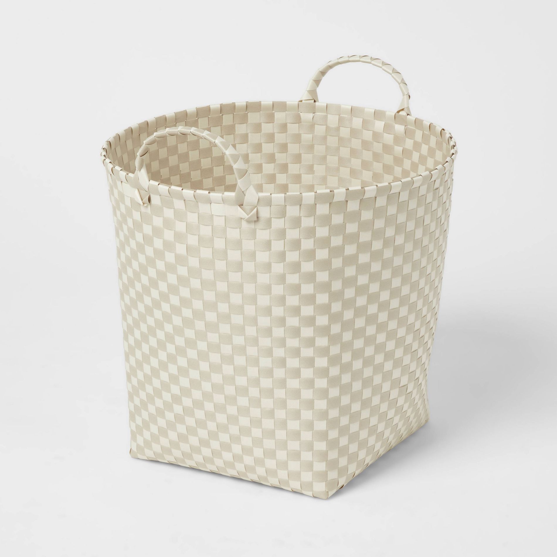 Woven Plastic Floor Basket - Brightroom™