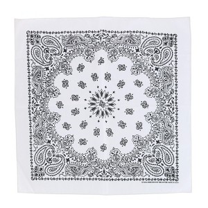 CTM Cotton Contemporary Paisley Print Bandana - 1 of 4