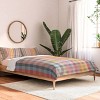 Deny Designs 3pc King Ninola Design Charming Nostalgia Gingham Comforter and Sham Set - 2 of 4