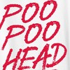 Women's - Instant Message - Poo Poo Head Short Sleeve Graphic T-Shirt - 2 of 4