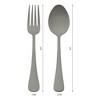 REGALWOVEN Stainless Steel Flatware with Spoons and Forks Sets 12 Pieces - 2 of 4